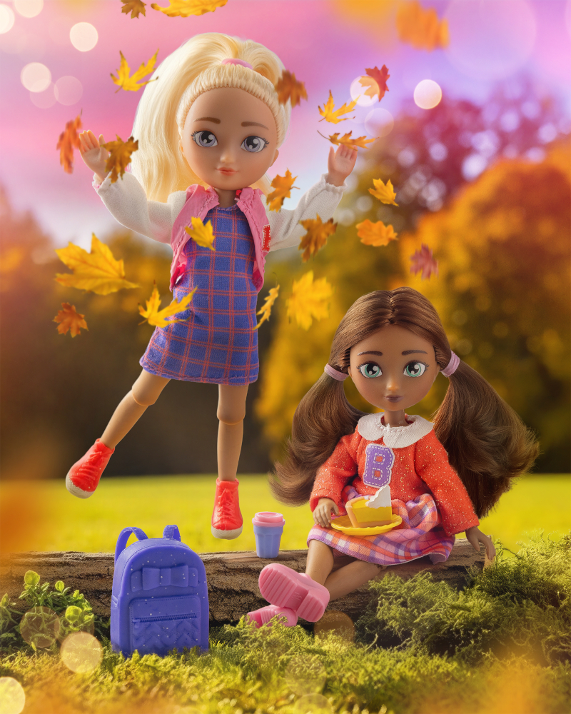 Hey Bestie Mini Fashion Dolls for Kids Bella & Nicole