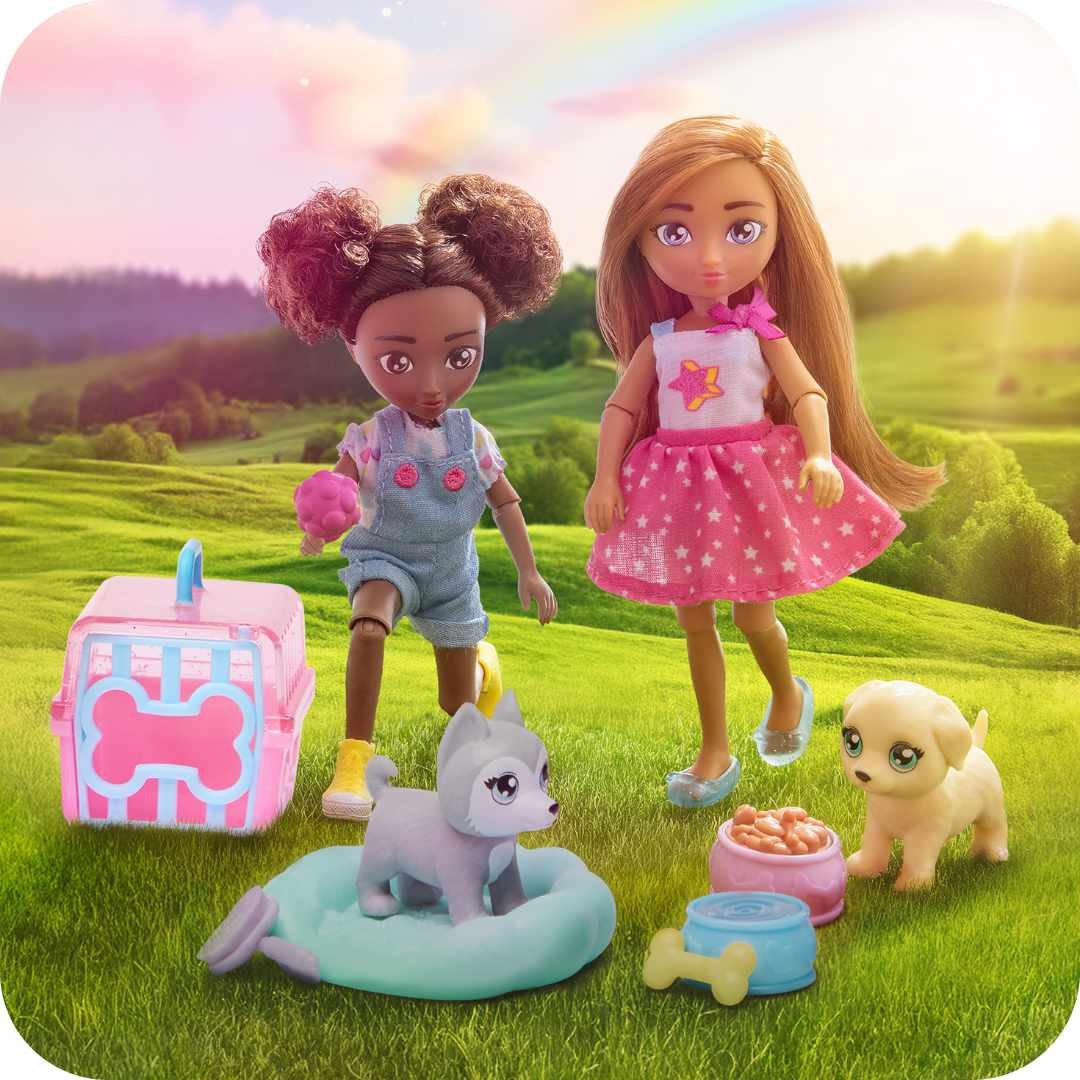 Hey Bestie Dolls Isa & Evie