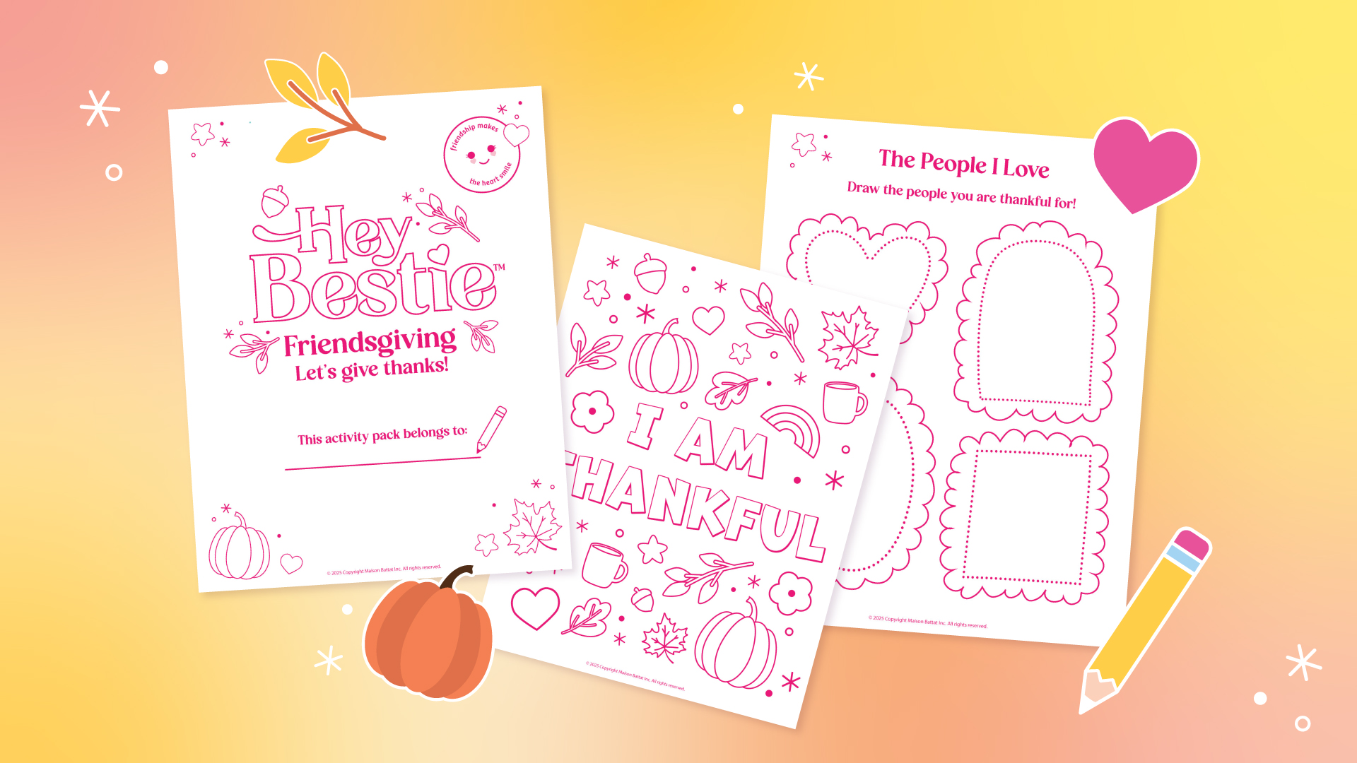 Printable Thanksgiving Coloring Sheets for Kids