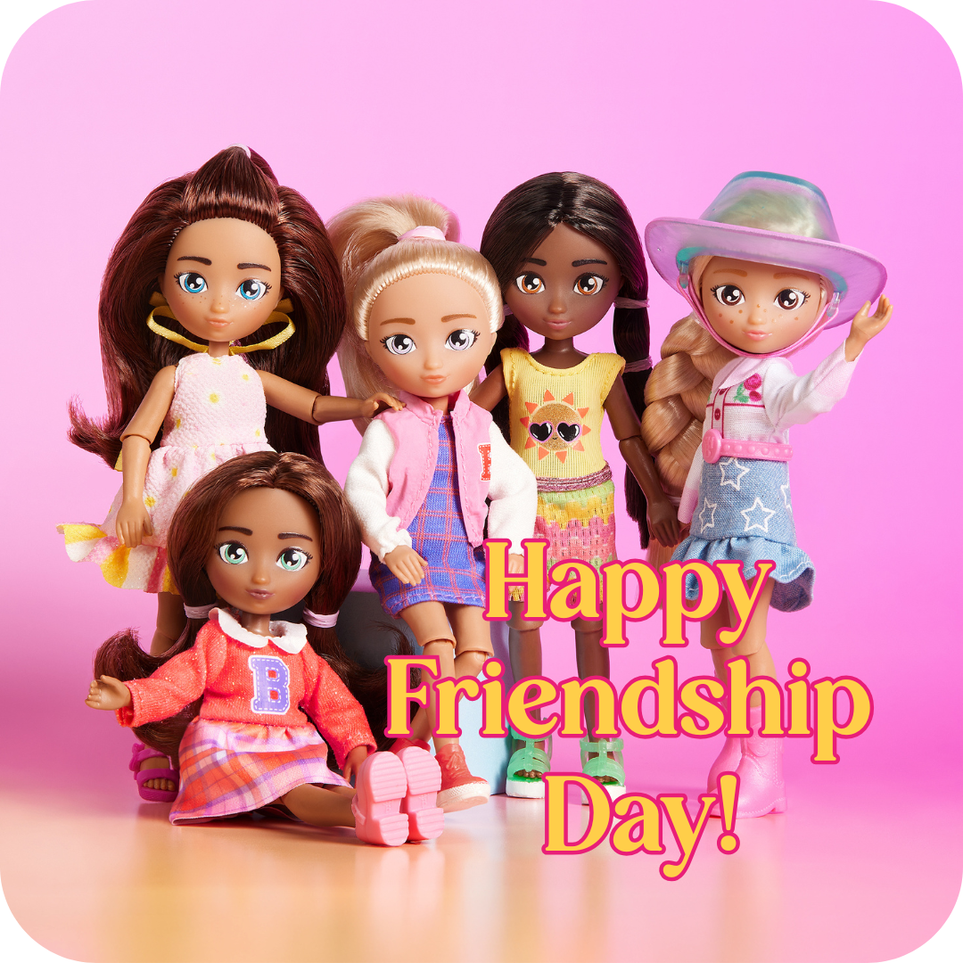 Hey Bestie Friendship Day Hey Bestie Mini Fashion Dolls for Kids